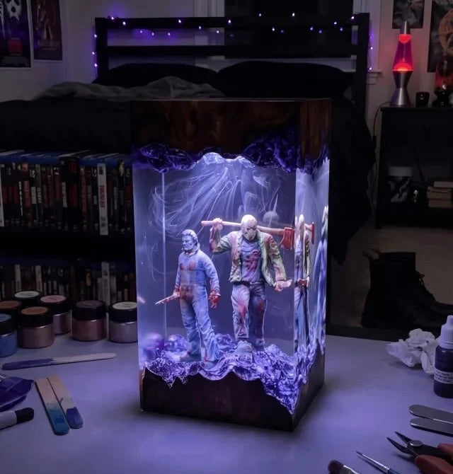 Jamals Halloween Lamps